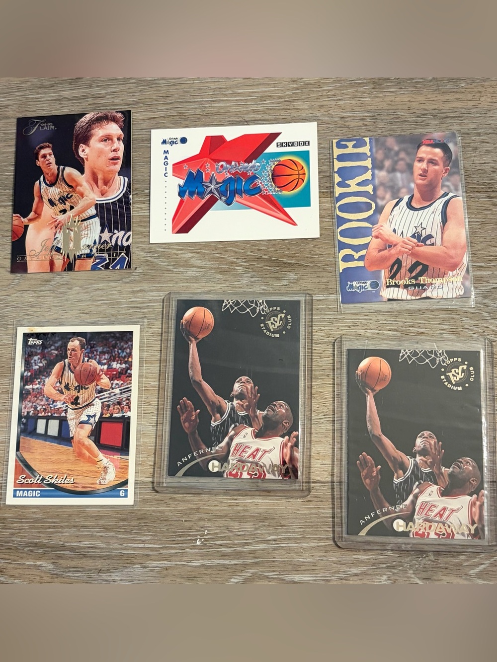 90s Vintage NBA Basketball Trading Cards Orlando Magic